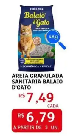 Assaí Atacadista Areia granulada sanitária balaio d'gato oferta