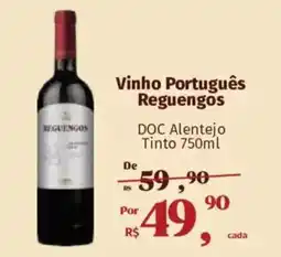 Supermercados Mateus Vinho Português Reguengos DOC Alentejo Tinto oferta