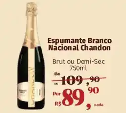 Supermercados Mateus Espumante Branco Nacional Chandon oferta