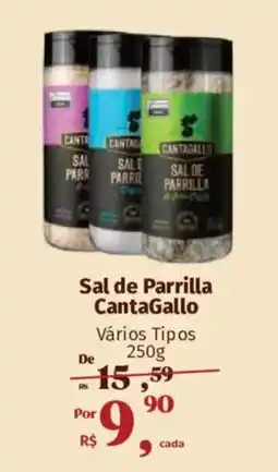 Supermercados Mateus Sal de Parrilla CantaGallo Vários Tipos oferta