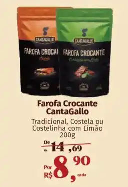 Supermercados Mateus Farofa Crocante CantaGallo oferta