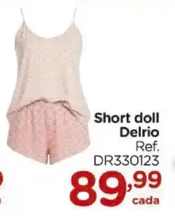 Carrefour Short doll Delrio oferta