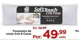Carrefour Travesseiro de corpo Arte & Cazza oferta