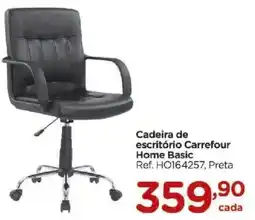 Carrefour Cadeira de escritório Carrefour Home Basic oferta