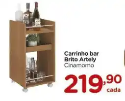 Carrefour Carrinho bar Brito Artely Cinamomo oferta