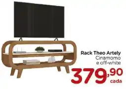 Carrefour Rack Theo Artely Cinamomo e off-white oferta