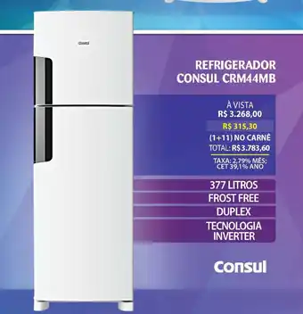 Refrigerador consul crm44mb