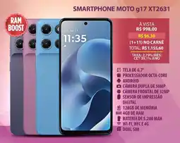 Lojas Cem Smartphone moto g17 XT2631 oferta
