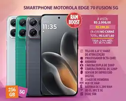 Lojas Cem Smartphone motorola edge 70 fusion 5g oferta