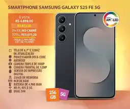 Lojas Cem Smartphone samsung galaxy s25 fe 5g oferta