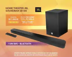 Lojas Cem Home theater jbl soundbar sb180 oferta