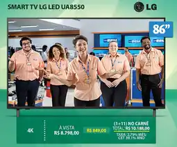 Lojas Cem Smart tv lg led ua8550 oferta