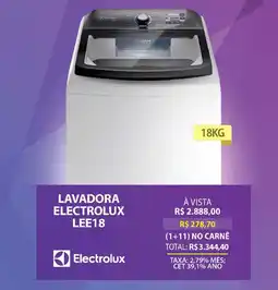 Lojas Cem Lavadora electrolux lee18 oferta