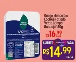 Muffato Queijo Mussarela Lacfree Fatiado Verde Campo Bandeja 150g oferta