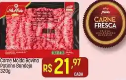 Muffato Carne Moida Bovina Patinho Bandeja 320g oferta
