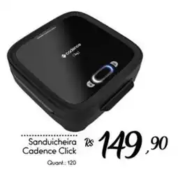 Giassi Supermercados Sanduicheira Cadence Click oferta