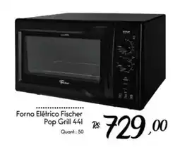 Giassi Supermercados Forno Elétrico Fischer Pop Grill oferta