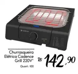 Giassi Supermercados Churrasqueira Elétrica Cadence Grill 220V oferta