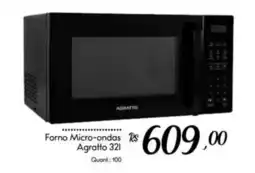 Giassi Supermercados Forno Micro-ondas Agratto oferta