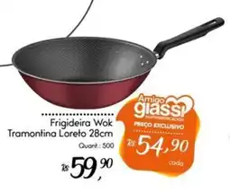 Giassi Supermercados Frigideira Wok Tramontina Loreto 28cm oferta
