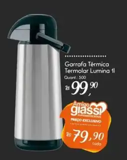 Giassi Supermercados Garrafa Térmica Termolar Lumina oferta