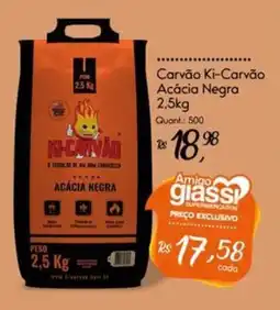 Giassi Supermercados Carvão Ki-Carvão Acácia Negra oferta