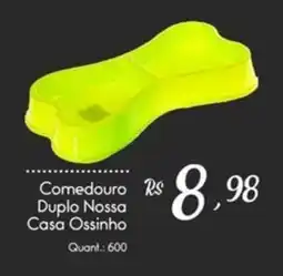 Giassi Supermercados Comedouro Duplo Nossa Casa Ossinho oferta