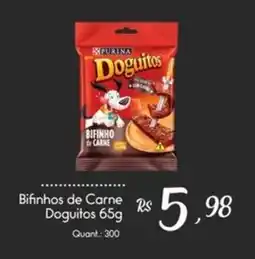 Giassi Supermercados Bifinhos de Carne Doguitos oferta