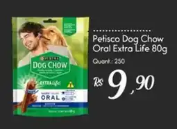 Giassi Supermercados Petisco Dog Chow Oral Extra Life oferta