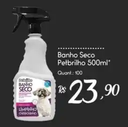 Giassi Supermercados Banho Seco Petbrilho oferta