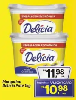 Fort Atacadista Margarina Delícia Pote oferta