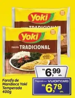 Fort Atacadista Farofa de Mandioca Yoki Temperada oferta