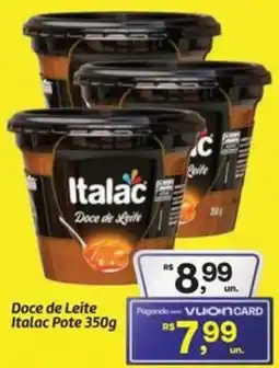 Fort Atacadista Doce de Leite Italac Pote oferta