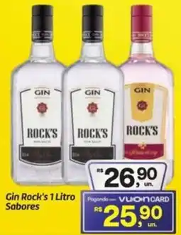 Fort Atacadista Gin Rock's Sabores oferta