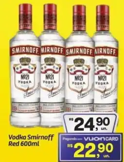 Fort Atacadista Vodka Smirnoff Red oferta