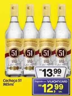 Fort Atacadista Cachaça 51 oferta