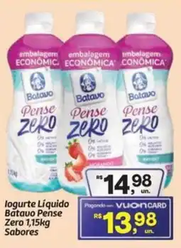Fort Atacadista logurte Líquido Batavo Pense Zero Sabores oferta
