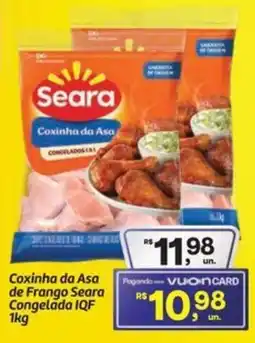 Fort Atacadista Coxinha da Asa de Frango Seara Congelada IQF oferta