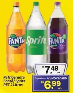 Fort Atacadista Refrigerante Fanta/Sprite PET oferta