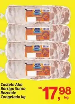 Fort Atacadista Costela Aba Barriga Suína Rezende Congelada oferta