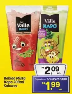 Fort Atacadista Bebida Mista Kapo Sabores oferta