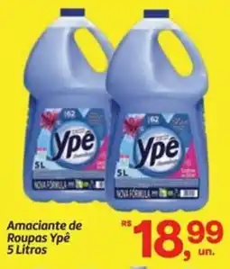 Fort Atacadista Amaciante de Roupas Ypê oferta