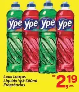 Fort Atacadista Lava Louças Líquido Ype Fragrâncias oferta