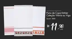 Giassi Supermercados Pano de Copa Döhler Coleção Vitoria ou Vigo oferta