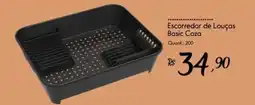 Giassi Supermercados Escorredor de Louças Basic Coza oferta