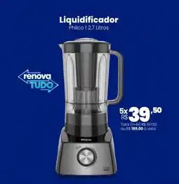 Lojas Becker Liquidificador Philco oferta