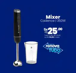 Lojas Becker Mixer Cadence 350W oferta
