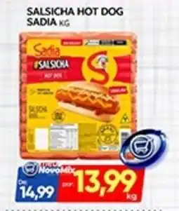 Novo Mix Salsicha hot dog sadia oferta
