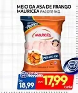 Novo Mix Meio da asa de frango mauricea pacote oferta