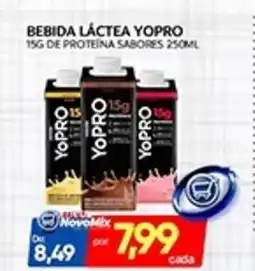 Novo Mix Bebida láctea yopro oferta